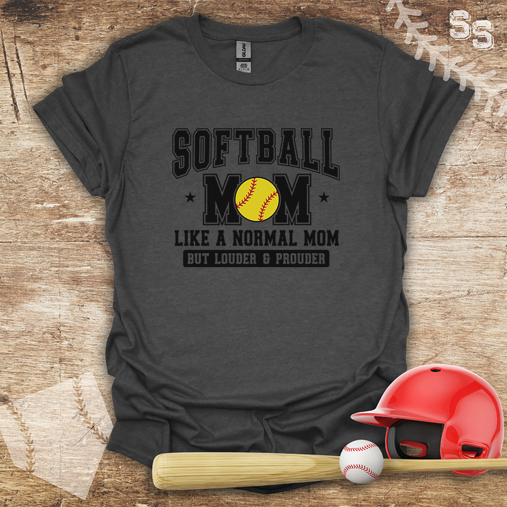 Softball Mom Loud Proud