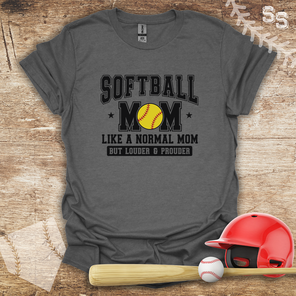 Softball Mom Loud Proud