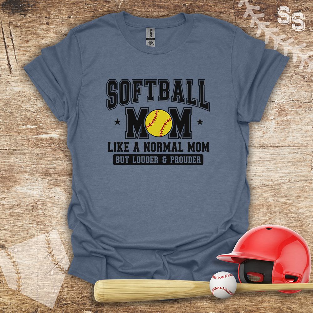Softball Mom Loud Proud