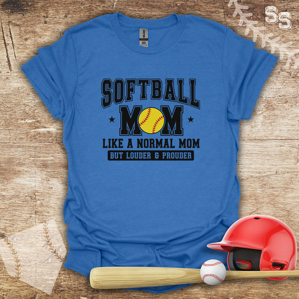 Softball Mom Loud Proud