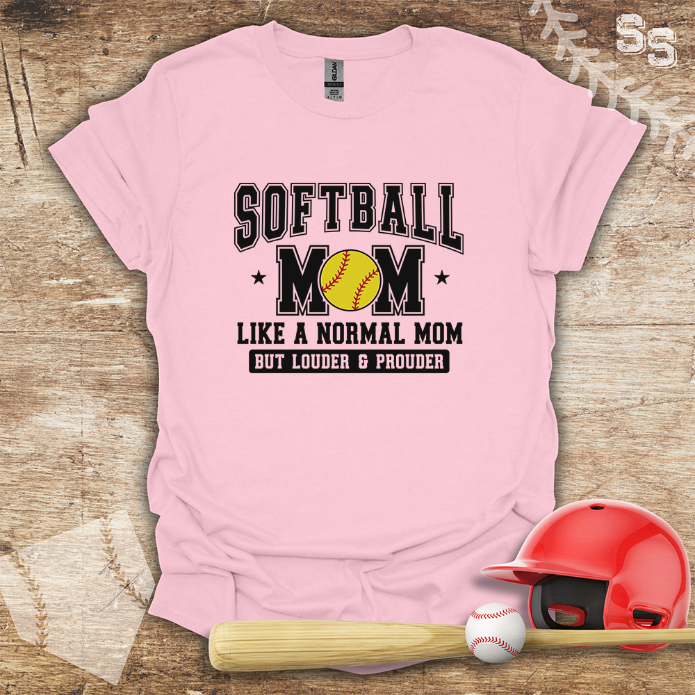 Softball Mom Loud Proud