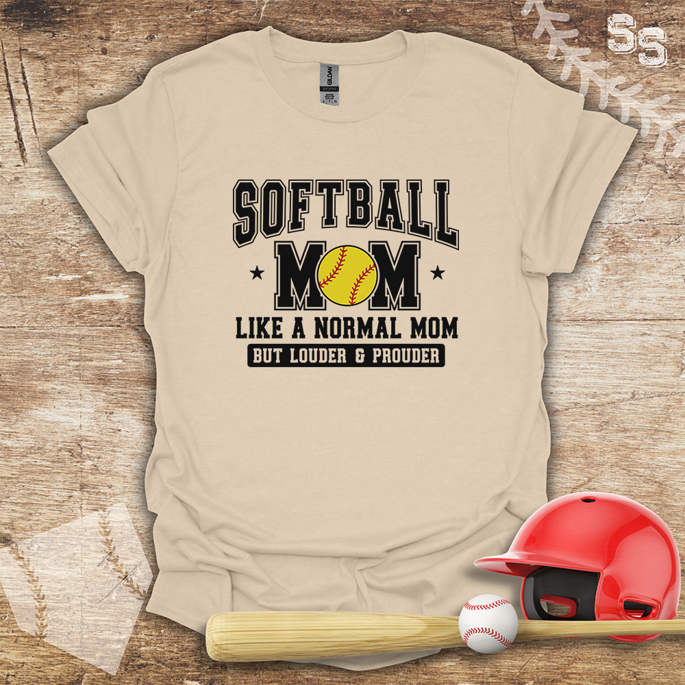 Softball Mom Loud Proud