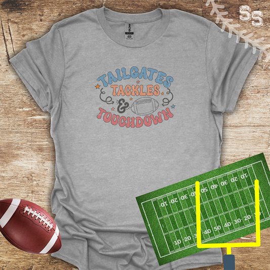 Football Tailgates Tackles Touchdown