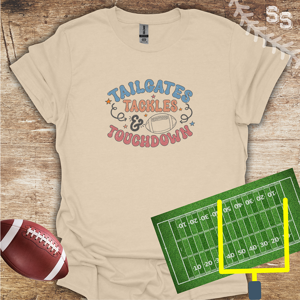 Football Tailgates Tackles Touchdown