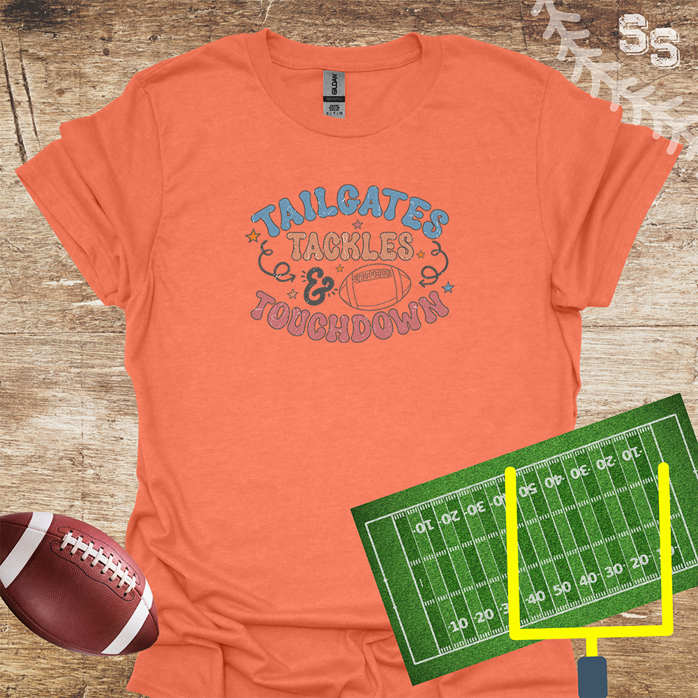 Football Tailgates Tackles Touchdown