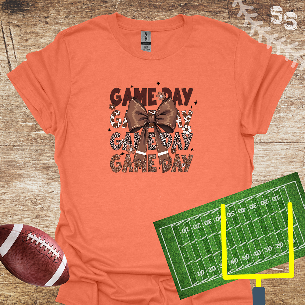 Football Game Day Coquette Bow