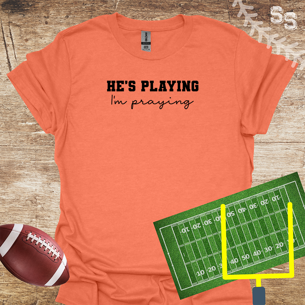 Football He is Playing