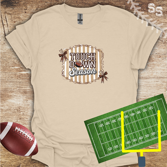 Football Touchdown Preppy