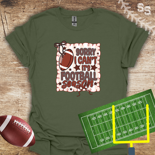 Football Sorry I Can't