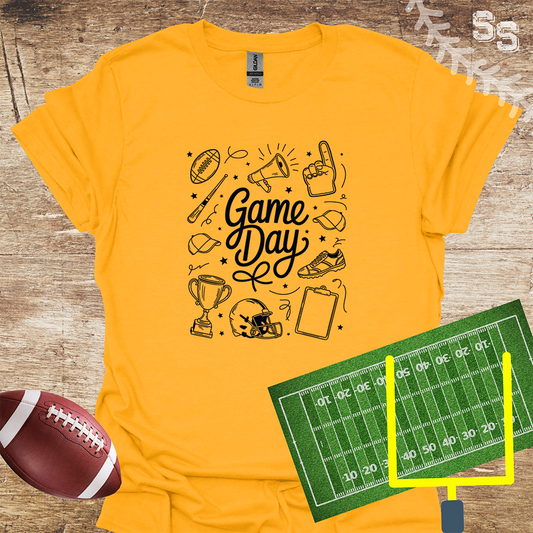 Football Game Day Doodle