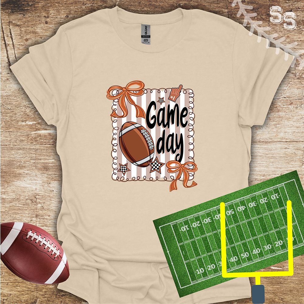 Football Game Day Bow