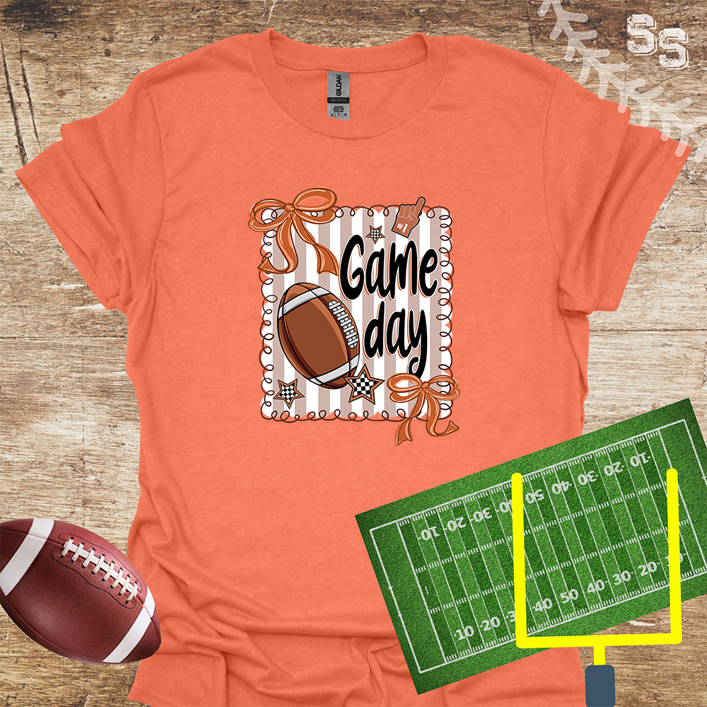 Football Game Day Bow