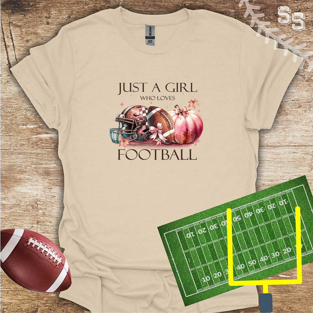 Football Just A Girl Who Loves Football