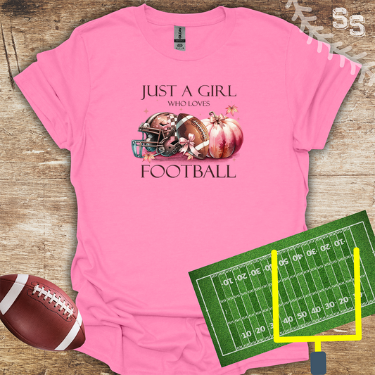 Football Just A Girl Who Loves Football