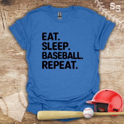 Eat Sleep Baseball Repeat