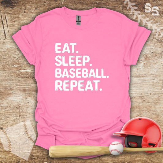 Eat Sleep Baseball Repeat