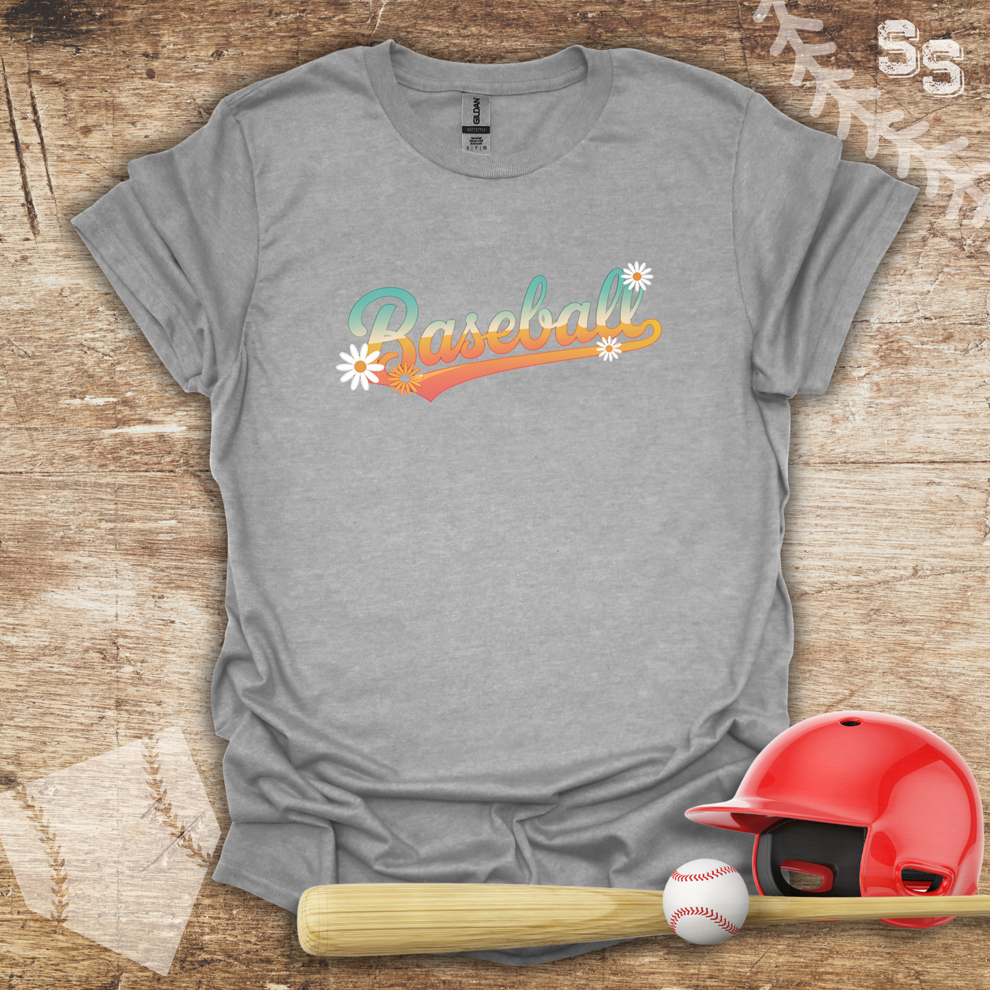 Groovy Retro Baseball