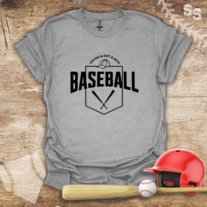 Baseball Swing Hit Run