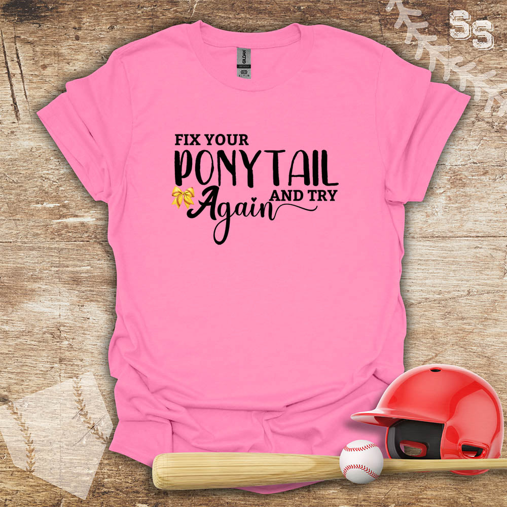 Softball Ponytail