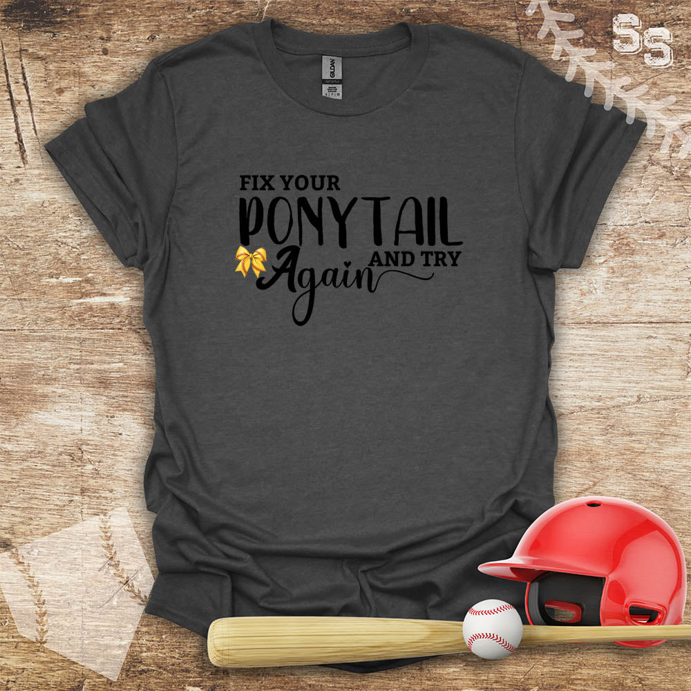 Softball Ponytail