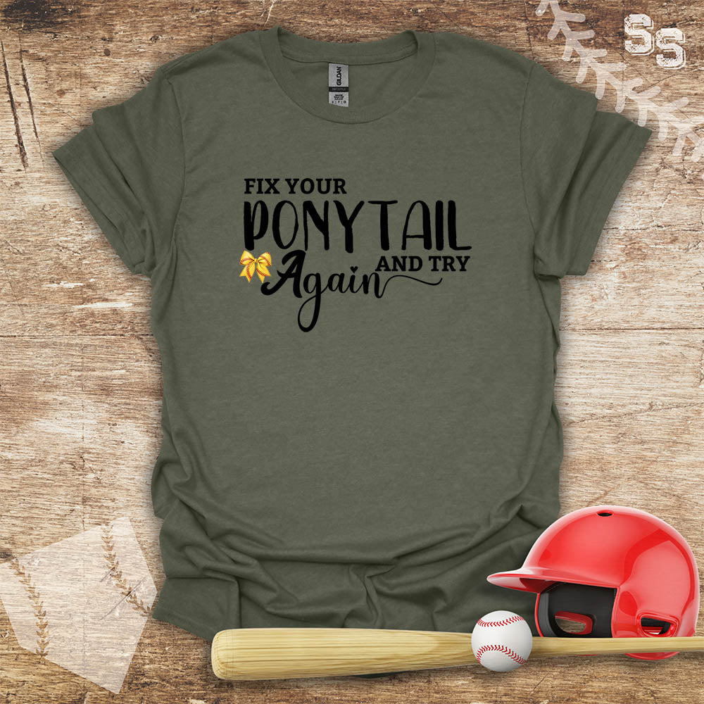 Softball Ponytail