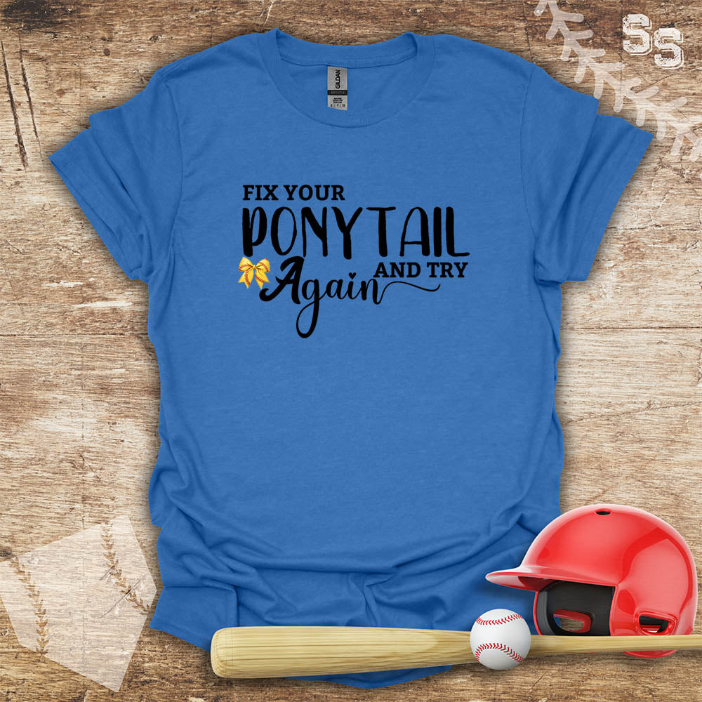 Softball Ponytail