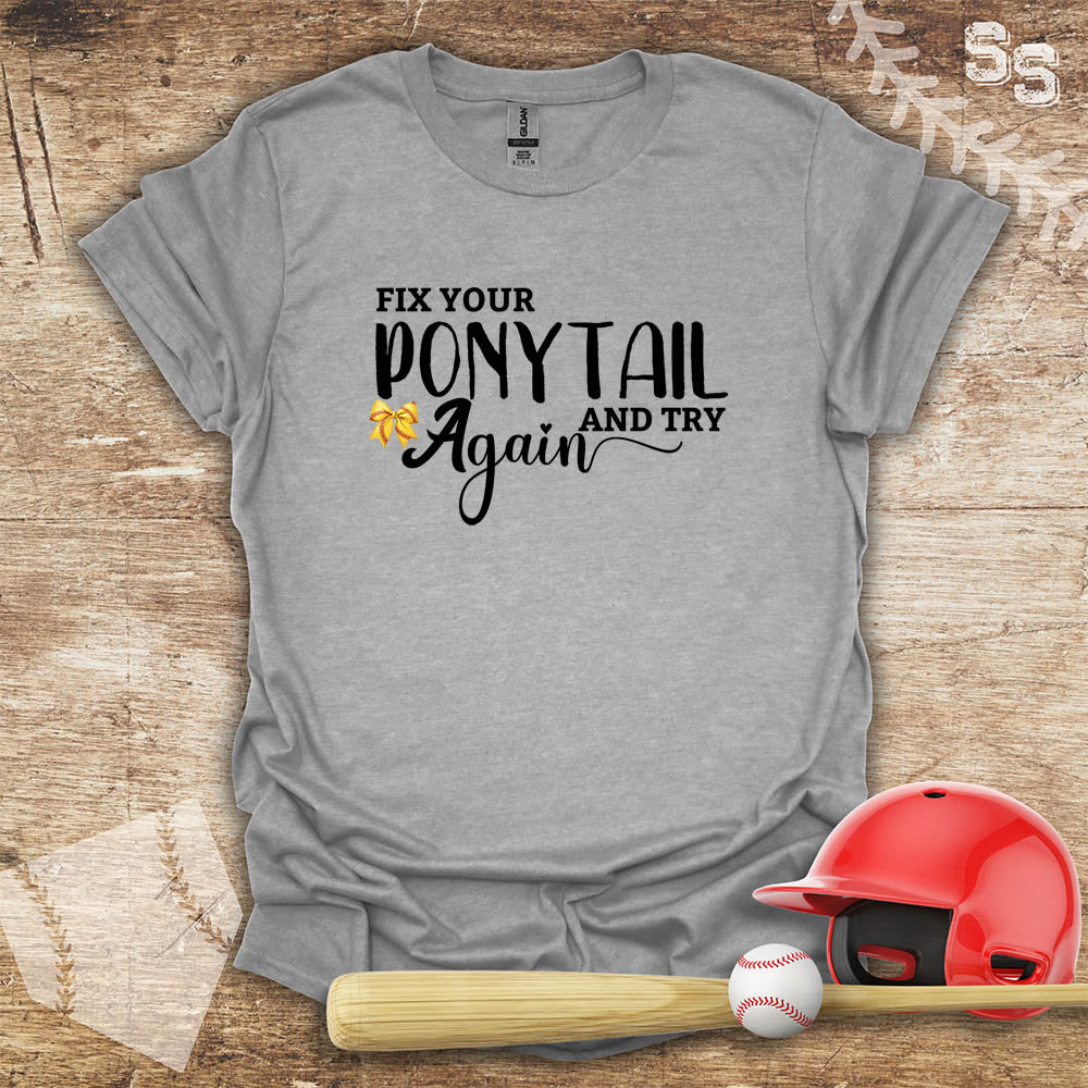 Softball Ponytail