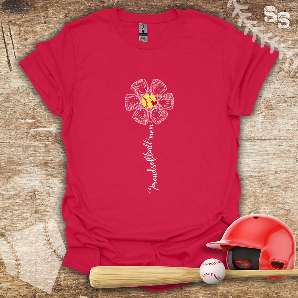 Softball Mom Flower