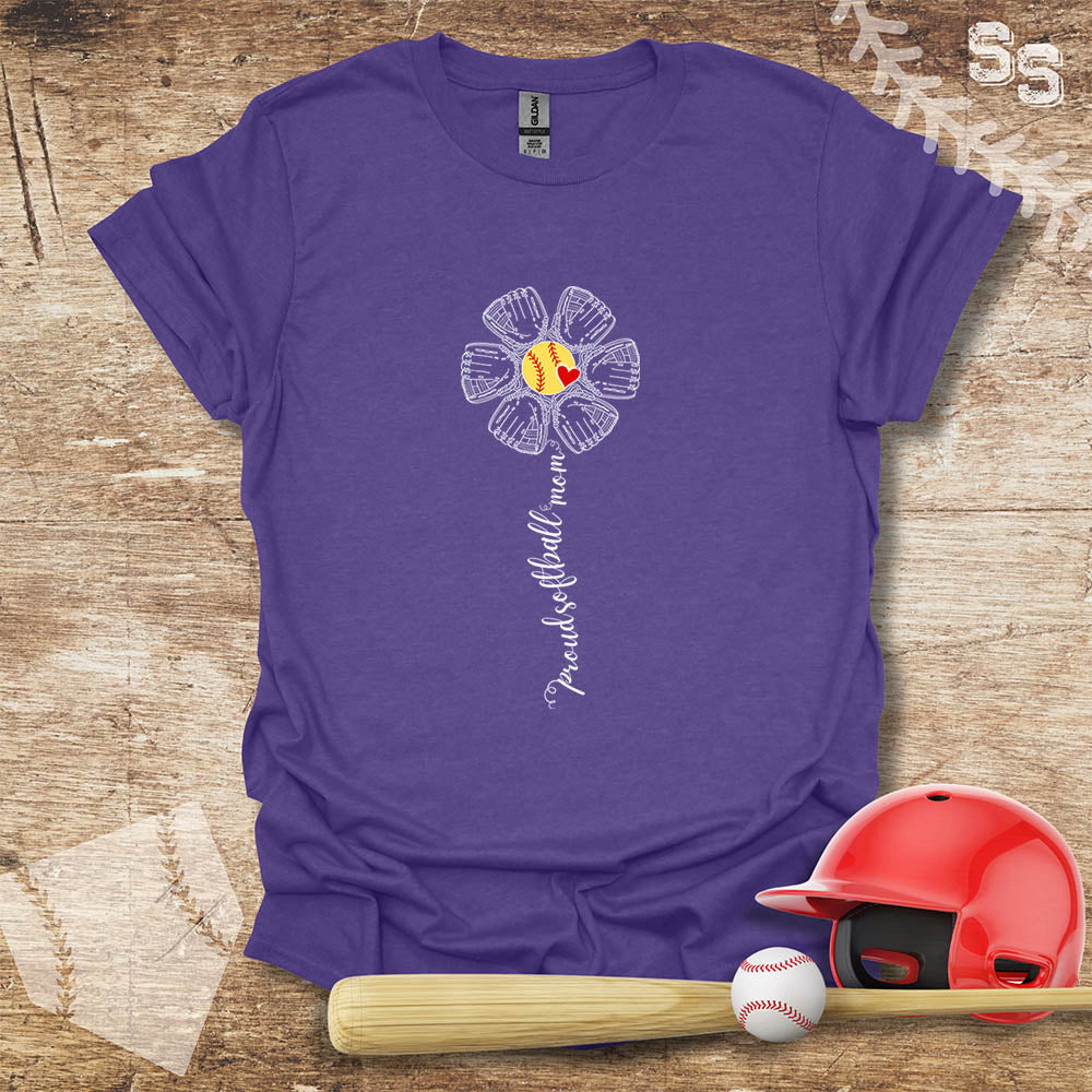Softball Mom Flower